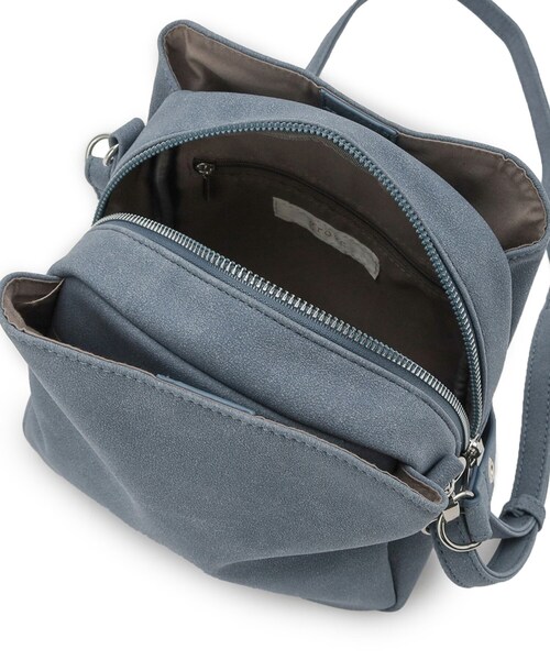 grove(グローブ)の「スクエアハトメダブルショルダー(ショルダーバッグ・レディース・オリーブ/ライトベージュ/ブルー系その他・00)」の11枚目の写真