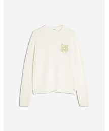 FOX HEAD INTARSIA MERINO JUMPER