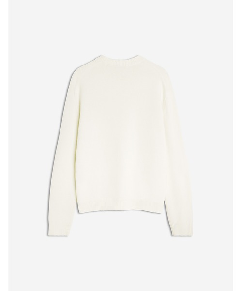 Maison Kitsune（メゾンキツネ）の「FOX HEAD INTARSIA MERINO JUMPER（ニット/セーター・メンズ・ブラック/アイボリー/セージグリーン・XS/S/M/L/XL）」の5枚目の写真