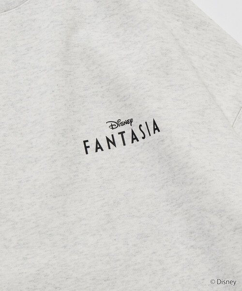 FREAK'S STORE（フリークスストア）の「限定展開 DISNEY/ディズニー『ファンタジア』/ ミッキーマウス /バックプリント クルーネックスウェット（スウェット・メンズ・アッシュグレー/ネイビー/スミクロ/ピンク・SMALL/MEDIUM/LARGE）」の18枚目の写真