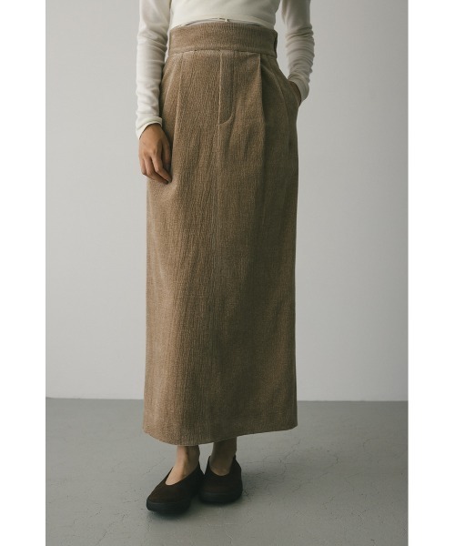 sale aere ハイウエストベロアスカート 36 sale aere ハイウエスト