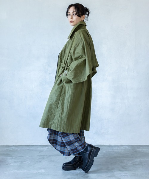 バックフレアーライトコート（その他アウター）｜OSMOSIS