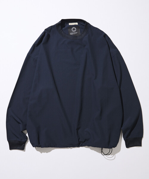 FREAK'S STORE(フリークスストア)の「限定展開 ALL WEATHER ACTIVE WEAR/オールウェザーアクティブウェア リラックスフィット パッカブルセットアップ/クルーネックPO/パンツ(その他トップス・メンズ・ブラック/チャコールグレー/ネイビー/グレイッシュベージュ・SMALL/MEDIUM/LARGE)」の10枚目の写真