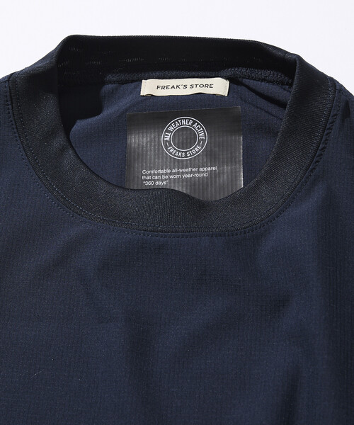 FREAK'S STORE(フリークスストア)の「限定展開 ALL WEATHER ACTIVE WEAR/オールウェザーアクティブウェア リラックスフィット パッカブルセットアップ/クルーネックPO/パンツ(その他トップス・メンズ・ブラック/チャコールグレー/ネイビー/グレイッシュベージュ・SMALL/MEDIUM/LARGE)」の11枚目の写真