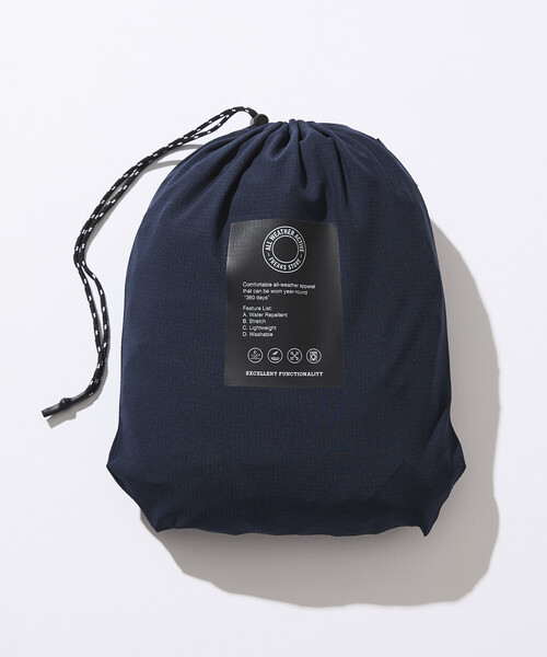 FREAK'S STORE(フリークスストア)の「限定展開 ALL WEATHER ACTIVE WEAR/オールウェザーアクティブウェア リラックスフィット パッカブルセットアップ/クルーネックPO/パンツ(その他トップス・メンズ・ブラック/チャコールグレー/ネイビー/グレイッシュベージュ・SMALL/MEDIUM/LARGE)」の21枚目の写真