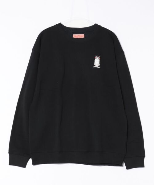 CORISCO（コリスコ）の「裏起毛ヘッドホンアニマル柄トレーナー(M1)（スウェット・メンズ・ネイビー系2/ブラック系2/グレー系1/グレー系2/キナリ/オートミール/ネイビー系1/ブラック系1・X-LARGE/LARGE/MEDIUM）」の22枚目の写真