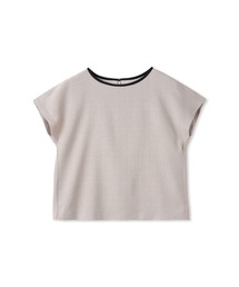 クルーネックブラウス≪手洗い可能≫