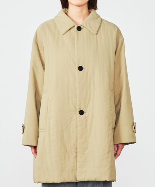 LE GLAZIK | ナイロンツイル ショートコート WOMEN（ステン