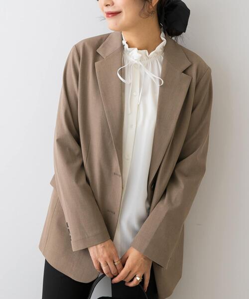 セール】F by ROSSO フリルカラー2WAYブラウス（シャツ/ブラウス）｜F