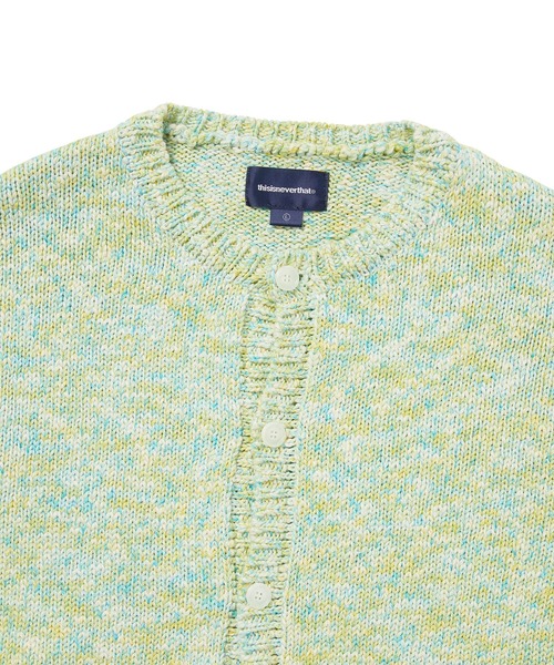 thisisneverthat（ディスイズネバーザット）の「Rainbow Knit Cardigan（カーディガン/ボレロ・メンズ・ブラック/ブルー/バイオレット・M/L/XL/S）」の7枚目の写真