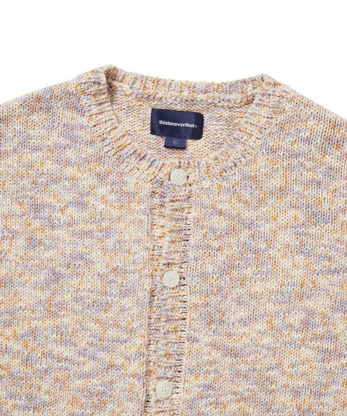 thisisneverthat（ディスイズネバーザット）の「Rainbow Knit Cardigan（カーディガン/ボレロ・メンズ・ブラック/ブルー/バイオレット・M/L/XL/S）」の10枚目の写真