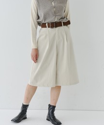 Corduroy Bermuda Pants with Belt / ベルト付きコーデュロイバミューダパンツ