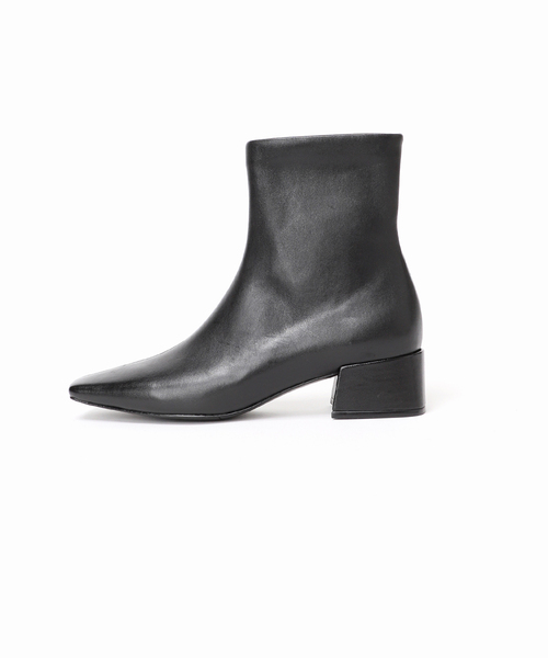 GRISE（グリーズ）の「GRISE4cmレザースクエアソフトフィットショートブーツ（ブーツ・レディース・ブラック/アイボリー/ブラウン・LARGE/MEDIUM/SMALL/X-LARGE）」の16枚目の写真