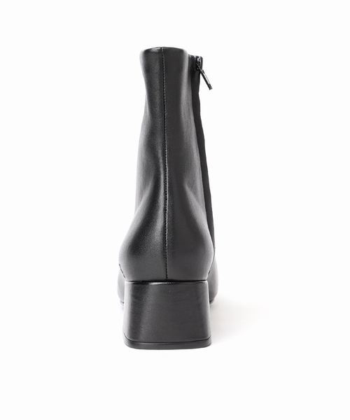 GRISE（グリーズ）の「GRISE4cmレザースクエアソフトフィットショートブーツ（ブーツ・レディース・ブラック/アイボリー/ブラウン・LARGE/MEDIUM/SMALL/X-LARGE）」の17枚目の写真