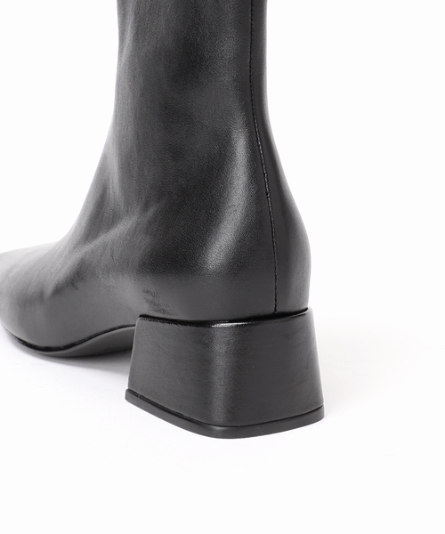 GRISE（グリーズ）の「GRISE4cmレザースクエアソフトフィットショートブーツ（ブーツ・レディース・ブラック/アイボリー/ブラウン・LARGE/MEDIUM/SMALL/X-LARGE）」の19枚目の写真