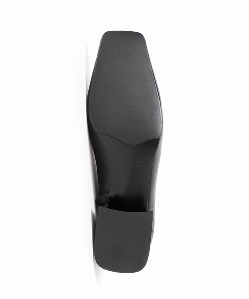 GRISE（グリーズ）の「GRISE4cmレザースクエアソフトフィットショートブーツ（ブーツ・レディース・ブラック/アイボリー/ブラウン・LARGE/MEDIUM/SMALL/X-LARGE）」の20枚目の写真