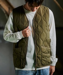 TAION（タイオン）の「TAION ミリタリージップVネックダウンベスト TAION-104LSBPML-1-LO（ベスト）」