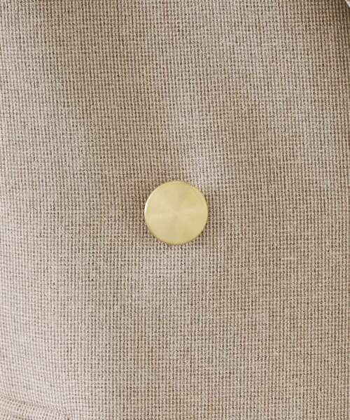 OPAQUE.CLIP（オペークドットクリップ）の「ストレッチダブルブレストテーラードジャケット/セットアップ対応可【洗濯機OK】（テーラードジャケット・レディース・チャコール/ベージュ系その他6・36/38/40/42）」の8枚目の写真