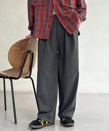 CPCM(シーピーシーエム)の裏起毛2タックスラックス(スラックス)