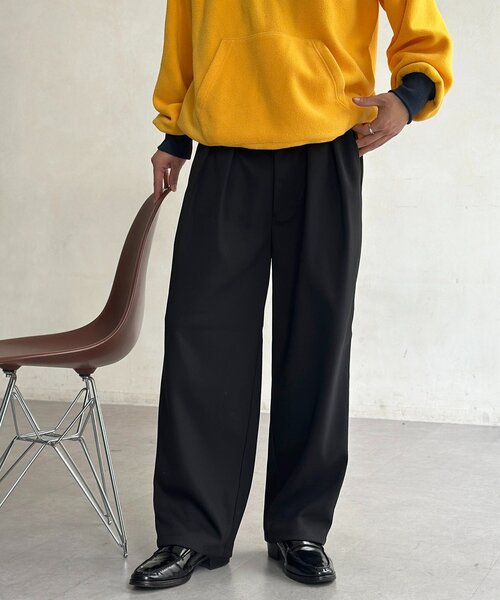 CPCM（シーピーシーエム）の「裏起毛2タックスラックス（スラックス・レディース・ブラック/ブラウン/チャコールグレー・MEDIUM/LARGE）」の18枚目の写真