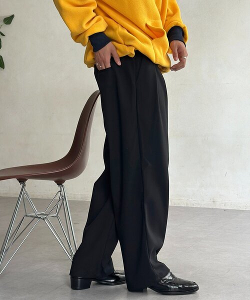 CPCM（シーピーシーエム）の「裏起毛2タックスラックス（スラックス・レディース・ブラック/ブラウン/チャコールグレー・MEDIUM/LARGE）」の21枚目の写真