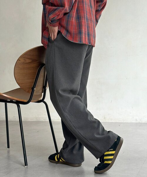 CPCM（シーピーシーエム）の「裏起毛2タックスラックス（スラックス・レディース・ブラック/ブラウン/チャコールグレー・MEDIUM/LARGE）」の13枚目の写真