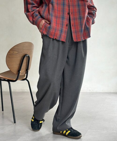 CPCM（シーピーシーエム）の「裏起毛2タックスラックス（スラックス・レディース・ブラック/ブラウン/チャコールグレー・MEDIUM/LARGE）」の16枚目の写真