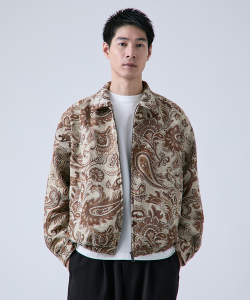 ゴブラン スイングトップブルゾン（その他アウター）｜B.C STOCK（ベー