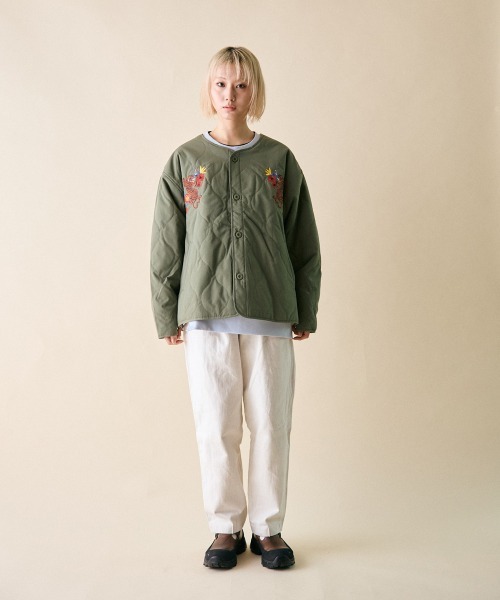 rehacer(レアセル)の「rehacer : SouvenirArmy Quilting Jacket rehacer(レアセル)の「rehacer : SouvenirArmy Quilting Jacket