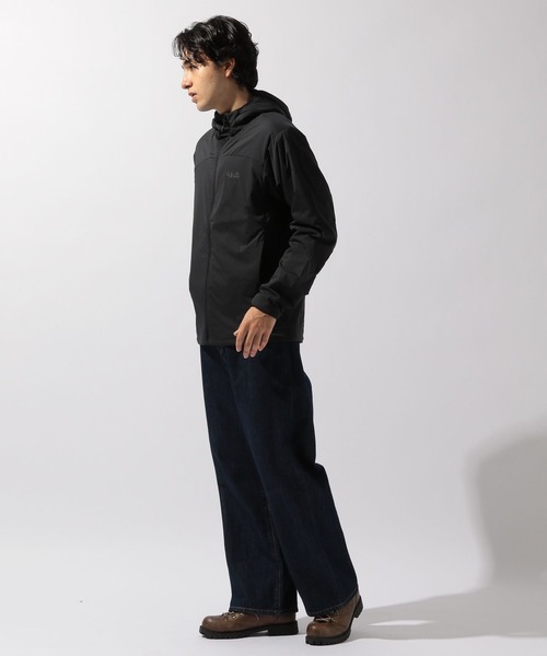 Rab(ラブ)の「【RAB(ラブ)】Xenair Alpine Light Jacket(ナイロンジャケット・メンズ・ブラック・LARGE/X-LARGE)」の3枚目の写真