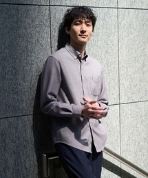 a.v.v（アーヴェヴェ）の「【イージーケア/累計1.5万枚】サンライト起毛ストレッチシャツ【洗濯機で洗える/蓄熱保湿】（シャツ/ブラウス）」