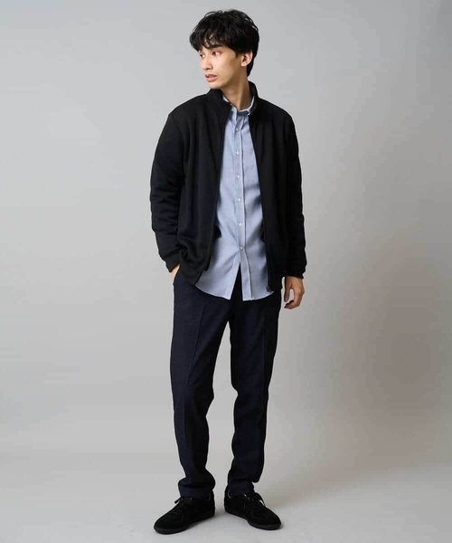 a.v.v（アーヴェヴェ）の「【イージーケア/累計1.5万枚】サンライト起毛ストレッチシャツ【洗濯機で洗える/蓄熱保湿】（シャツ/ブラウス・メンズ・ネイビー/ホワイト/ブラウン/ライトブルー・44/46/48/50/52）」の13枚目の写真