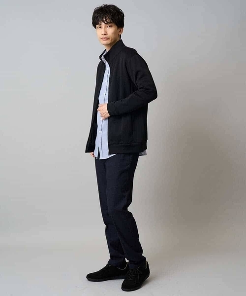 a.v.v（アーヴェヴェ）の「【イージーケア/累計1.5万枚】サンライト起毛ストレッチシャツ【洗濯機で洗える/蓄熱保湿】（シャツ/ブラウス・メンズ・ネイビー/ホワイト/ブラウン/ライトブルー・44/46/48/50/52）」の14枚目の写真