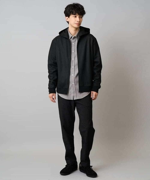 a.v.v（アーヴェヴェ）の「人気No1シャツ【イージーケア/累計1.5万枚】サンライト起毛ストレッチシャツ【洗濯機で洗える/蓄熱保湿】（シャツ/ブラウス・メンズ・ネイビー/ホワイト/ブラウン/ライトブルー・44/46/48/50/52）」の19枚目の写真