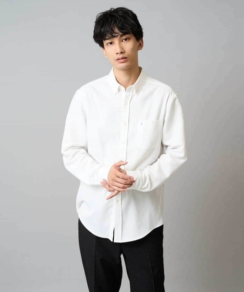 a.v.v(アーヴェヴェ)の「人気No1シャツ【イージーケア/累計1.5万枚】サンライト起毛ストレッチシャツ【洗濯機で洗える/蓄熱保湿】(シャツ/ブラウス・メンズ・ネイビー/ホワイト/ブラウン/ライトブルー・44/46/48/50/52)」の13枚目の写真