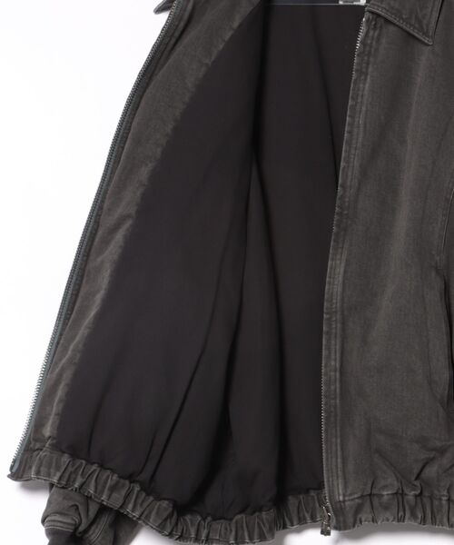 FACETASM】BIG WASHED JACKET / チャコール [JOO-JK-M05]（ダウン