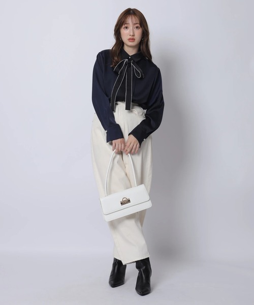 ボウタイブラウス（シャツ/ブラウス）｜Apuweiser-riche（アプワイザー