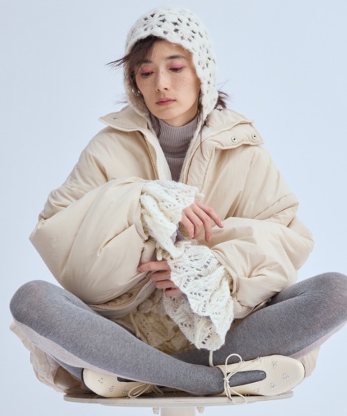 Libra Cue（リブラ キュー）の「ポイントビジューシューズ（バレエシューズ・レディース・アイボリー/ブラック・MEDIUM/LARGE）」の22枚目の写真