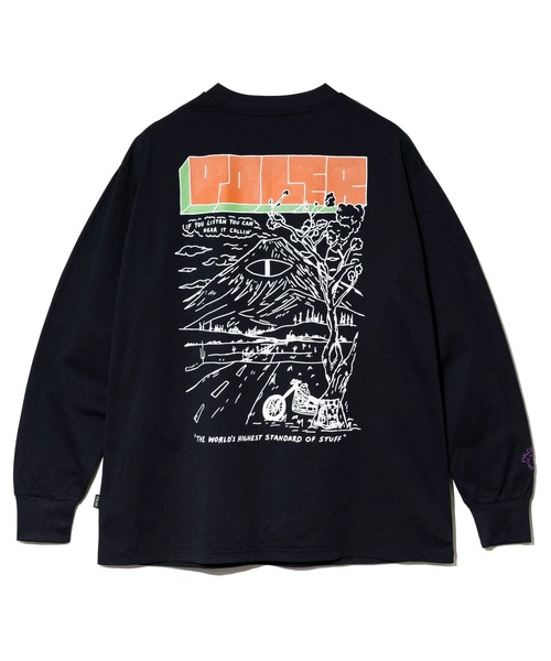 POLeR(ポーラー)の「POLeR/ポーラー POLeR×GSC HEAR IT CALLIN’ RELAX FIT L/STEE【GSC別注】(Tシャツ/カットソー・メンズ・ブラック/ベージュ・X-LARGE/MEDIUM/LARGE)」の6枚目の写真