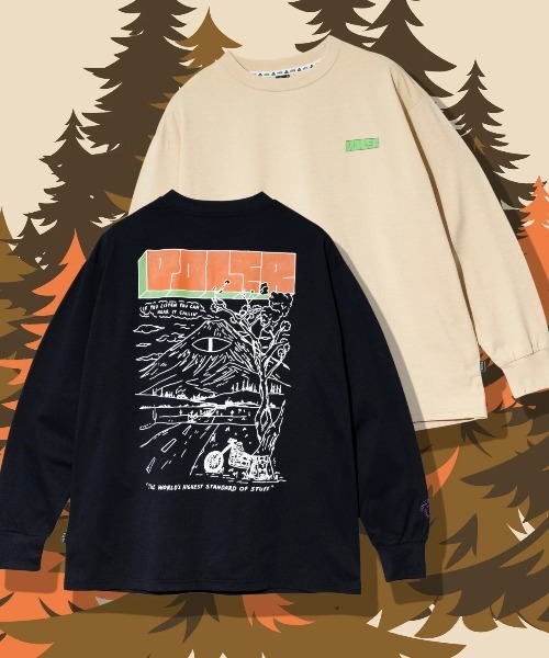 POLeR(ポーラー)の「POLeR/ポーラー POLeR×GSC HEAR IT CALLIN’ RELAX FIT L/STEE【GSC別注】(Tシャツ/カットソー・メンズ・ブラック/ベージュ・X-LARGE/MEDIUM/LARGE)」の11枚目の写真