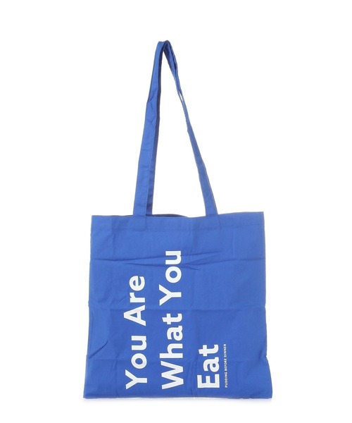 studio CLIP（スタディオクリップ）の「ショッピングトート《PUDDING BEFORE DINNER》（トートバッグ・レディース・ブルー・FREE）」の5枚目の写真