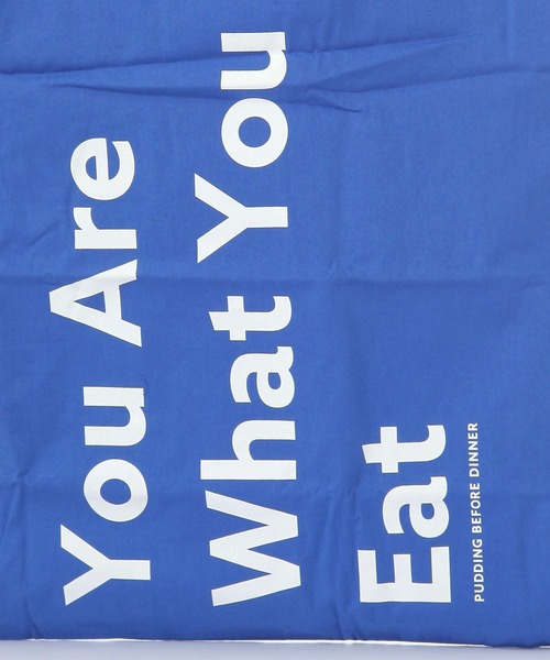 studio CLIP（スタディオクリップ）の「ショッピングトート《PUDDING BEFORE DINNER》（トートバッグ・レディース・ブルー・FREE）」の12枚目の写真
