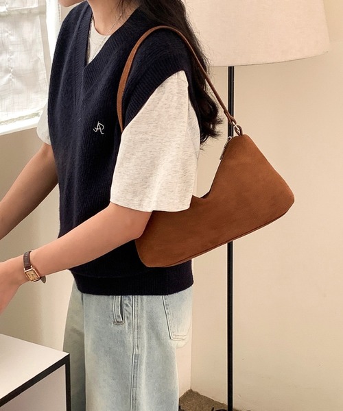 yuue' ( wear )（ユーイ）の「スウェードミニショルダーバッグ（ショルダーバッグ・レディース・ブラック/ブラウン/レオパード・FREE）」の18枚目の写真