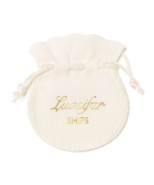 SHIPS（シップス）の「Luasifar:2ライン サークル ピアス（ピアス（両耳用）・レディース・シルバー・ONE SIZE）」の4枚目の写真