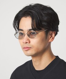 green label relaxing | GLR オーバル メタルフレーム ファッション用グラス(メガネ)