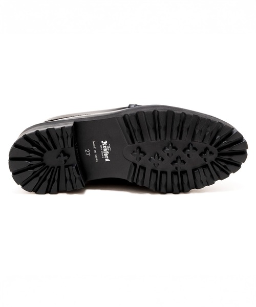 The Kenford Fineshoes（ケンフォードファインシューズ）の「TANK SOLE LOAFERS BLK WHT PAISLEY（ローファー・メンズ・その他2・26.5/26）」の9枚目の写真