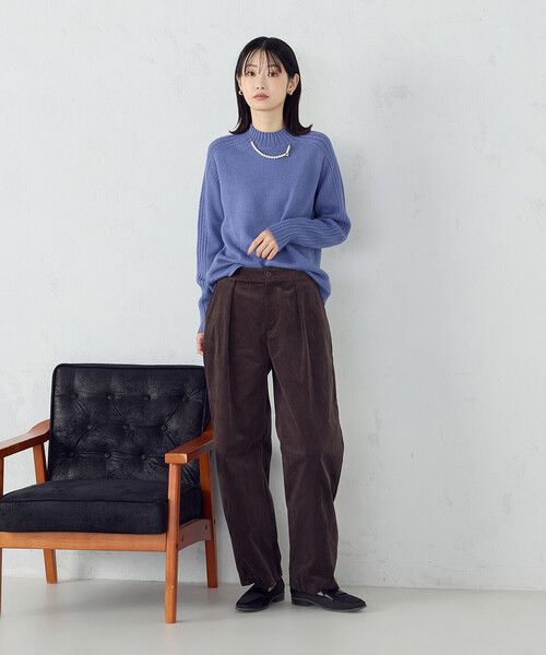 COMME CA ISM(コムサイズム)の「コーデュロイ カービーパンツ(その他パンツ・レディース・チャコール/ブラウン・LARGE/MEDIUM)」の15枚目の写真