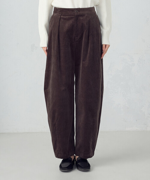 COMME CA ISM(コムサイズム)の「コーデュロイ カービーパンツ(その他パンツ・レディース・チャコール/ブラウン・LARGE/MEDIUM)」の19枚目の写真