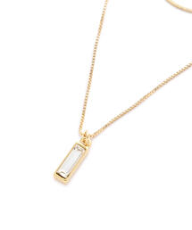 EDIT COLOGNE | クリアトップ3連ネックレス(ネックレス)