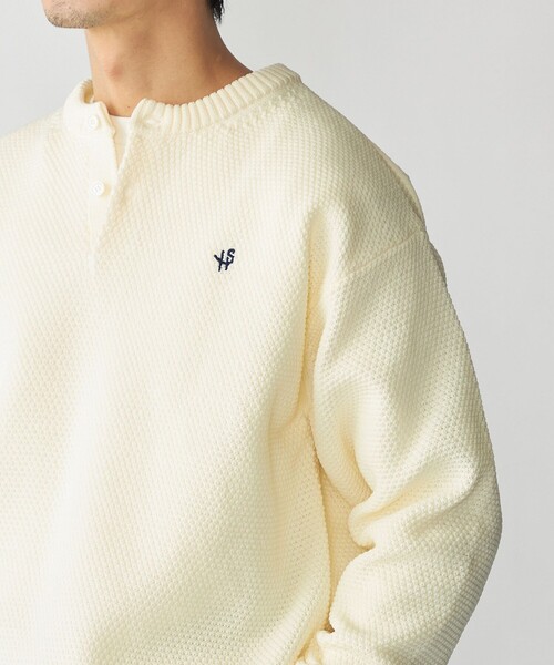 シップス（SHIPS）/【WEB限定】SHIPS: ヘンリーネック レイヤード ニット セール】【WEB限定】SHIPS: ヘンリーネック レイヤード ニット（ニット